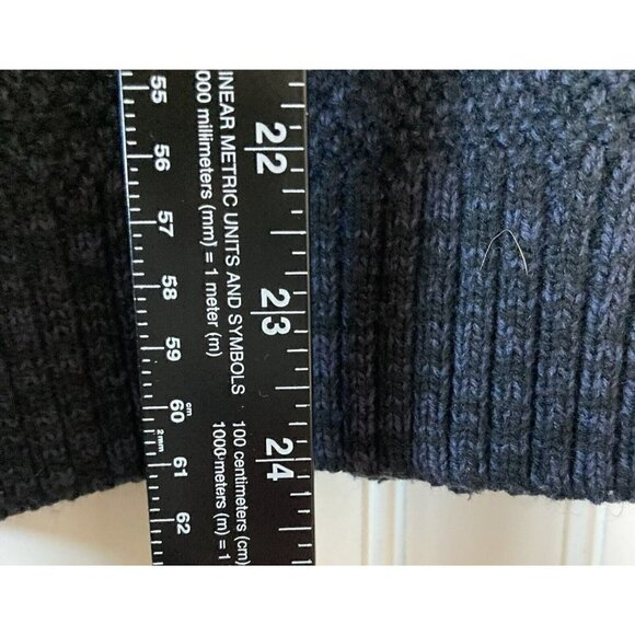 Fan Hans Fashion Men’s Retro Dad Full Zip Color Block Navy Red White Swe… - Picture 11 of 11